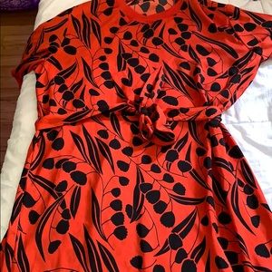 Maxi Fitted Patterned Dress